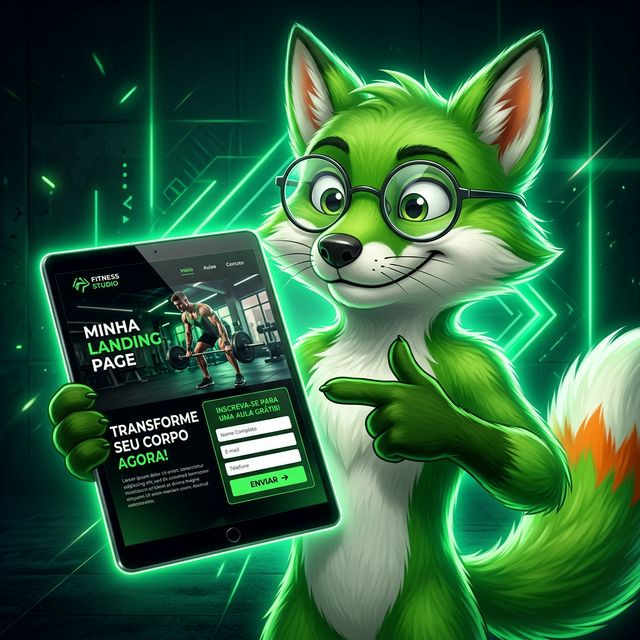FoxFit Landing Page Personalizada